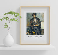 Paul Cezanne - Seated Peasant 1892-1896