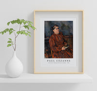 Paul Cezanne - Portrait of a Woman (Portrait de femme) 1898