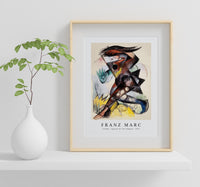 Franz Marc - Caliban - figurine for The Tempest 1914