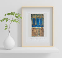 Sir Edward Burne Jones - Ascension of Christ (Acts I, 1–9) Study for stained-glass window (ca. 1875–84)