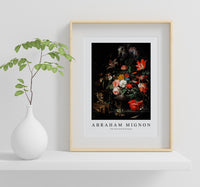 Abraham Mignon - The Overturned Bouquet