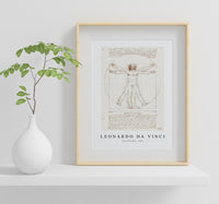 Leonardo Da Vinci - Vitruvian Man 1492