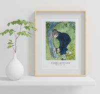 Pierre Bonnard - The False Step (1891)