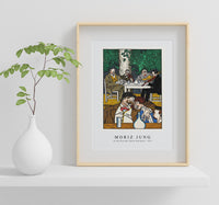 Moriz Jung - At the Heuriger (Beim Heurigen) (1911)