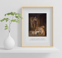 Jacques Laurent Agasse - Group of Whelps Bred between a Lion and a Tigress (1825)