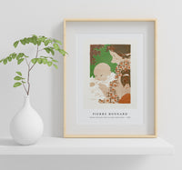 Pierre Bonnard - Andrée Terrasse with son Jean and brother (1893)