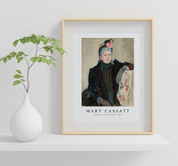 Mary Cassatt - Portrait of an Elderly Lady 1887