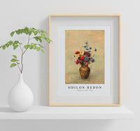 Odilon Redon - Flowers in a Vase 1910