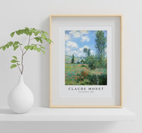 Claude Monet - View of Vétheuil 1880