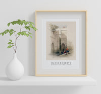 David Roberts - The Nileometer Island of Rhoda-1796-1864