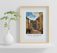 Paul gauguin - Rue Jouvenet in Rouen 1884