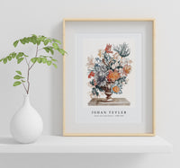 Johan Teyler - Stone vase with flowers (1688-1698)