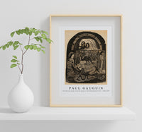 Paul Gauguin - The God (Te atua), from the Suite of Late Wood-Block Prints 1898-1899