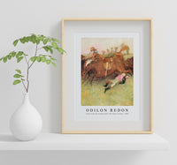 Odilon Redon - Scene from the Steeplechase The Fallen Jockey 1886