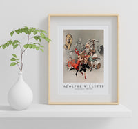 Adolphe Willette - Etrennes Poster 1880-1900