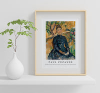 Paul Cezanne - Madame Cézanne (Hortense Fiquet, 1850–1922) in the Conservatory