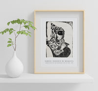 Samuel Jessurun De Mesquita - Masked woman with cape (Gemaskerde vrouw met cape) (c.1899)