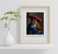 Johannes Vermeer - Girl with the Red Hat 1665-1666