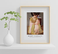 Mary Cassatt - Mother and Child with a Rose Scarf 1908