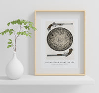 Sir Matthew Digby Wyatt - A shield in iron and guns 1820-1877