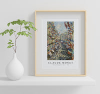 Claude Monet - The Rue Montorgueil in Paris 1878