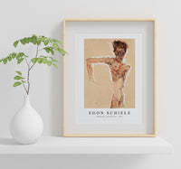 Egon Schiele - Naked man. Self-Portrait 1911