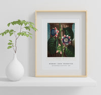 Robert John Thornton - The Quadrangular Passion Flower from The Temple of Flora (1807)