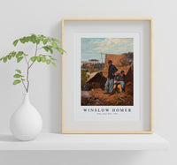 winslow homer - Home, Sweet Home-1863