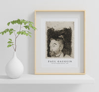 Paul Gauguin - Portrait of Stéphane Mallarmé 1890