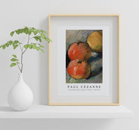
              Paul Cezanne - Three Apples (Deux pommes et demie) 1878-1879
            