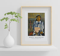 Paul Gauguin - Tehamana Has Many Parents or The Ancestors of Tehamana (Merahi metua no Tehamana) (1893)