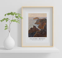 Claude Monet - Rocks at Belle-Isle, Port-Domois 1886