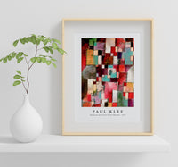 Paul Klee - Red green and Violet–Yellow Rhythms 1920