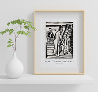 Ernst Ludwig Kirchner - The Visit 1923