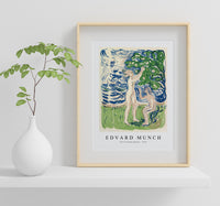 Edvard Munch - Girls Picking Apples 1915