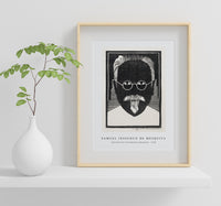 Samuel Jessurun De Mesquita - Self–portrait with glasses and goatee (Zelfportret met bril en sik) (1930)