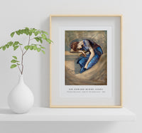 Sir Edward Burne Jones - The Briar Rose Series - Study for 'The Garden Court' (1892)