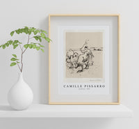 Camille Pissarro - Cowherder 1899