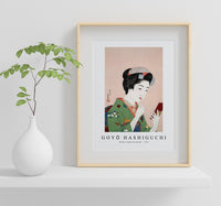 Goyo Hashiguchi - Woman Applying Rouge 1920