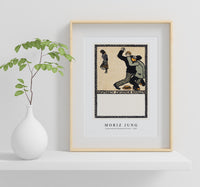 Moriz Jung - Conversation Between Rivals (Gespraech Zwischen Rivalen) (1907)