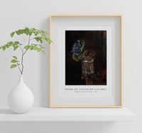 Henri De Toulouse–Lautrec - Bouquet of Violets in a Vase 1882