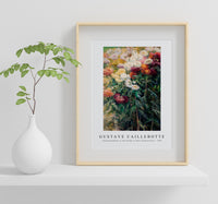 Gustave Caillebotte - Chrysanthemums in the Garden at Petit–Gennevilliers 1893