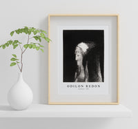 Odilon Redon - Druidesse 1891