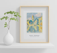 Paul Signac - The Port, Saint–Tropez (ca. 1897–198)