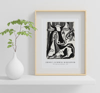 Ernst Ludwig Kirchner - The Large Cow Lying Down 1929