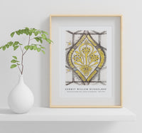 Gerrit Willem Dijsselhof - Decorative design with a pattern of dandelions 1876-1924