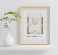 Alphonse Mucha - General plan of the mosaic for Fouquet jewelry store 1869-1939