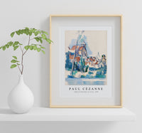 Paul Cezanne - Church at Montigny-sur-Loing (L'Église de Montigny-sur-Loing) 1898