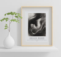 Odilon Redon - And the Devil That Deceived Them Was Cast Into the Lake of Fire and Brimstone, Where the Beast and the False Prophet Are 1899