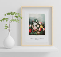 Robert John Thornton - Roses from The Temple of Flora (1807)